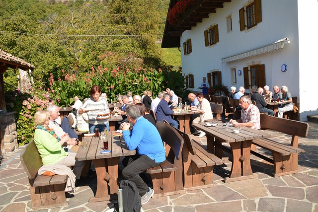 Unterwegs auf dem Rittner Hochplateau oberhalb der Südtiroler Hauptstadt Bozen.