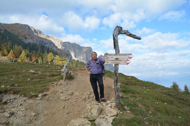 Tolle Wanderung von der Seiser Alm auf den Schlern.