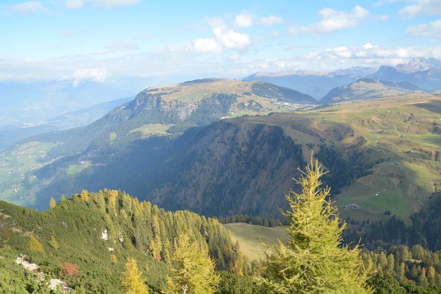 Tolle Wanderung von der Seiser Alm auf den Schlern.