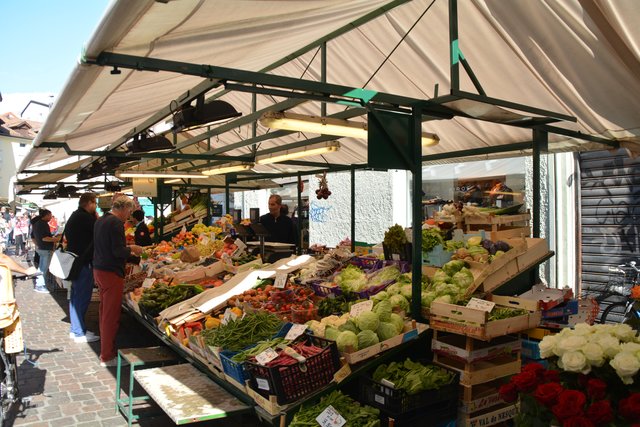Südtirols Hauptstadt Bozen wird zu den großen städtischen Zentren im Alpenraum gerechnet und gilt auf Grund seiner Bikulturalität als wichtiger Begegnungsort zwischen dem deutsch- und dem italienischsprachigen Kultur- und Wirtschaftsraum.