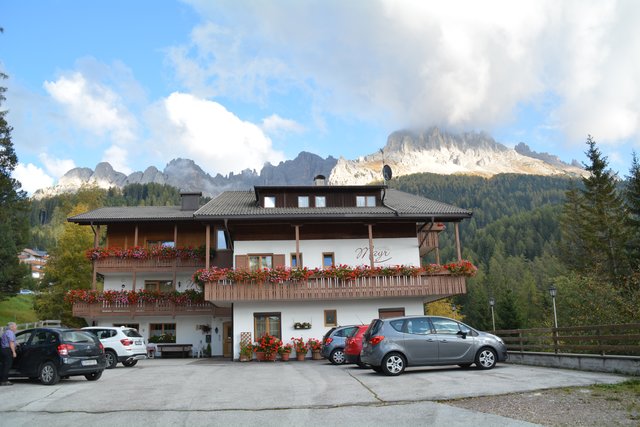 Das Hotel Mayr in Obereggen wird von Berta und Sepp Mayr geführt.