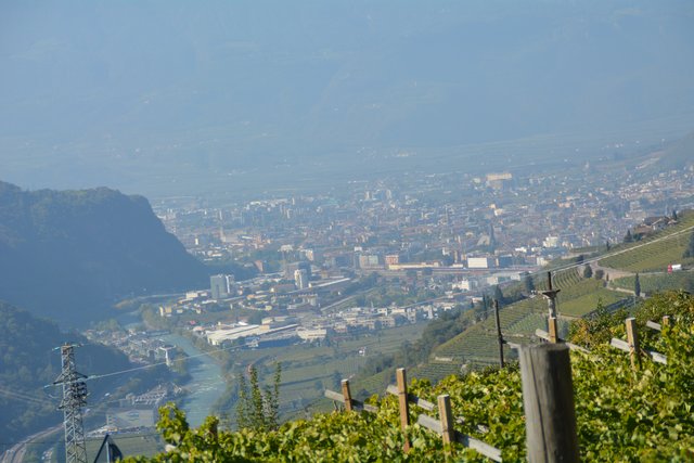 Unterwegs auf dem Rittner Hochplateau oberhalb der Südtiroler Hauptstadt Bozen.
