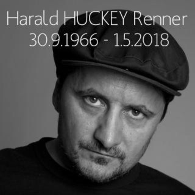 Der Linzer Künstler Harald "Huckey" Renner.