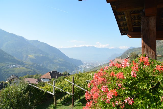 Unterwegs auf dem Rittner Hochplateau oberhalb der Südtiroler Hauptstadt Bozen.