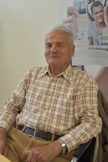 Sepp Neuner war maßgeblich an den Verbauungsarbeiten im Stubai und Wipptal beteiligt.