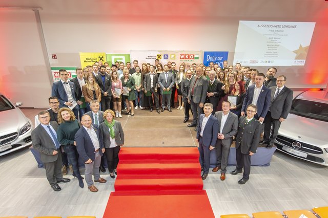 Den "Stars of Styria" wurde im Autohaus Uitz in Feldbach der rote Teppich ausgerollt.