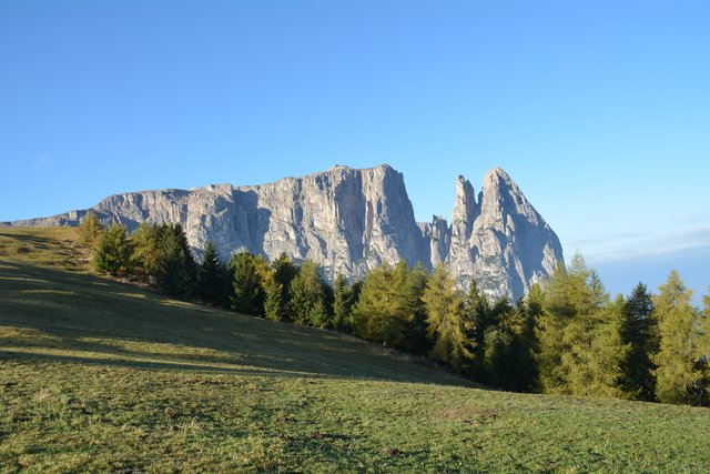 Tolle Wanderung von der Seiser Alm auf den Schlern.