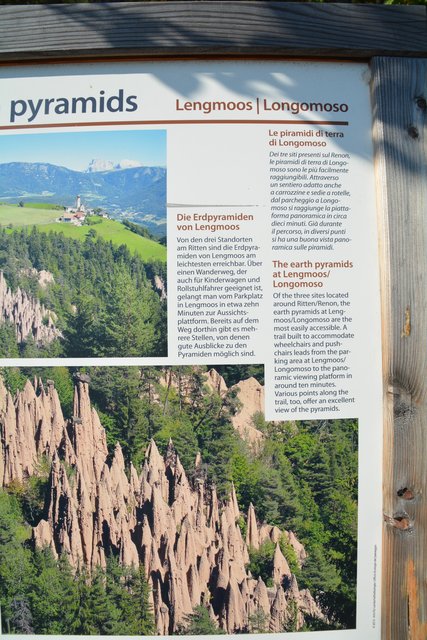 Ein Spaziergang zu den beeindruckenden Erdpyramiden am Ritten.