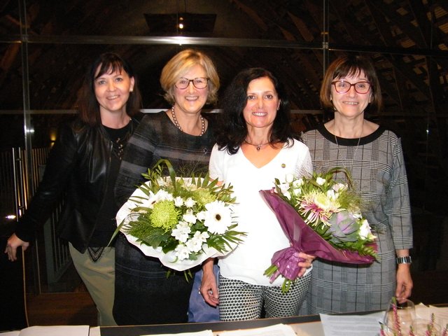 Alexandra Kröpfl, Sonja Artner, Gabi Holzer und Waltraud Reisner-Igler.  | Foto: Foto. Sorotpimist Club Pannonia