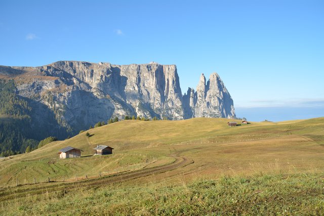 Die Seiser Alm befindet sich auf einer Seehöhe von 1.680 bis 2.350 Metern und stellt mit einer Fläche 56 Quadratkilometern eines der größten geschlossenen Hochplateaus in den Alpen dar.
