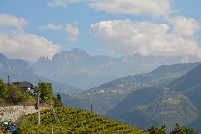Unterwegs auf dem Rittner Hochplateau oberhalb der Südtiroler Hauptstadt Bozen.