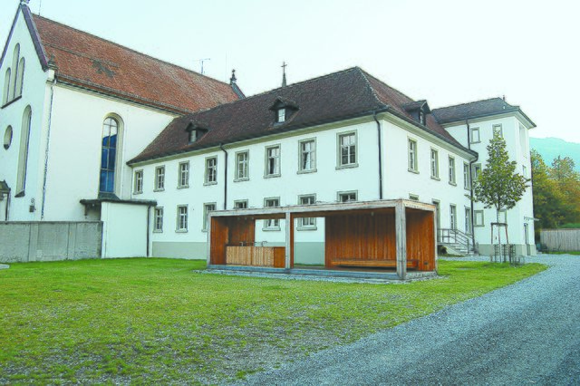 Das fast fertig sanierte Kloster mitten in Dornbirn erstrahlt nun in neuem Glanz.