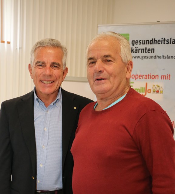 Vortrag Michael Ausserwinkler über die Volkskrankheit Arthrose Spittal