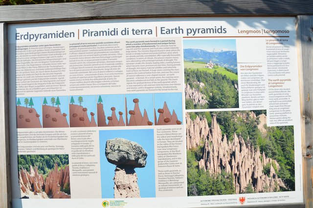 Ein Spaziergang zu den beeindruckenden Erdpyramiden am Ritten.