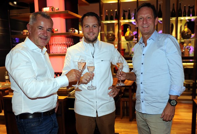 Fritz Eiber, Christoph Parzer und Christian Linschinger. | Foto: Fellner/Gmunden