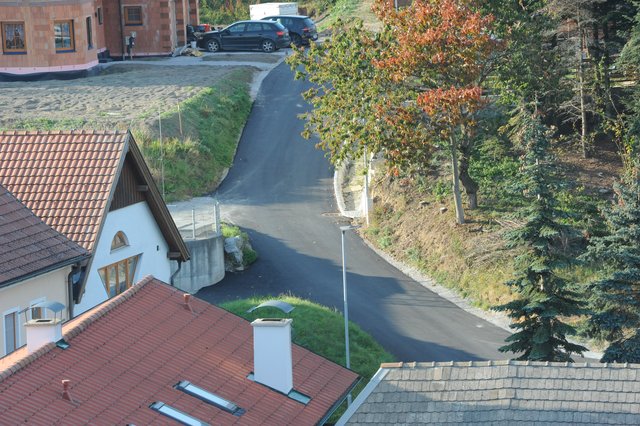 Siedlungsstraße Purk "Hintaus"