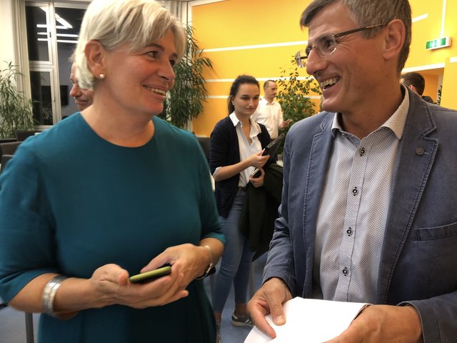 Karl Grasl und Eva Mückstein hoffen noch auf konsensuales weiteres Vorgehen.
