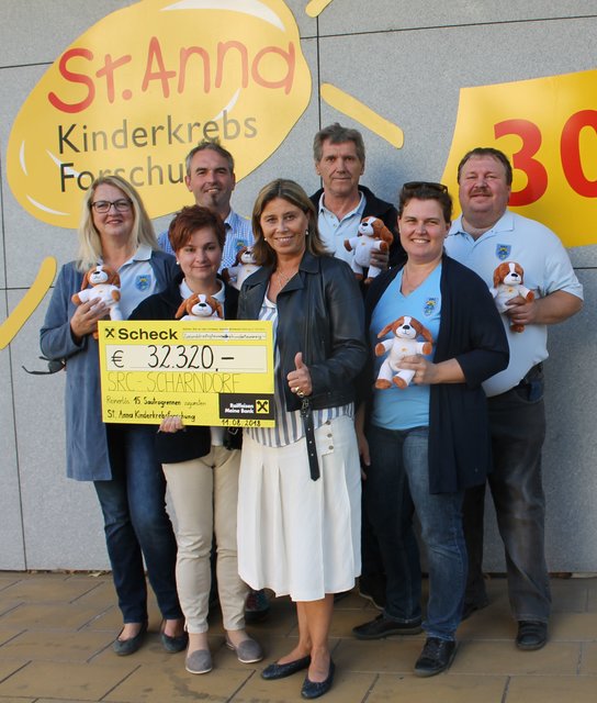 Spendenrekord beim Scharndorfer Sautrogrennen, im Jahr 2018 wurden 32.320 Euro gesammelt. | Foto: © Sautrog-Renn-Club-Scharndorf