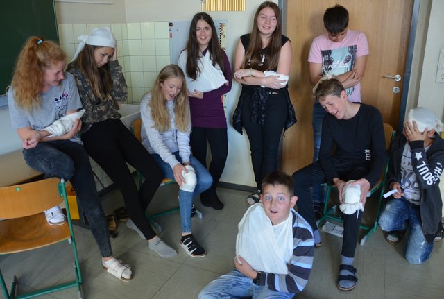 Schüler der NMS Rohrbach