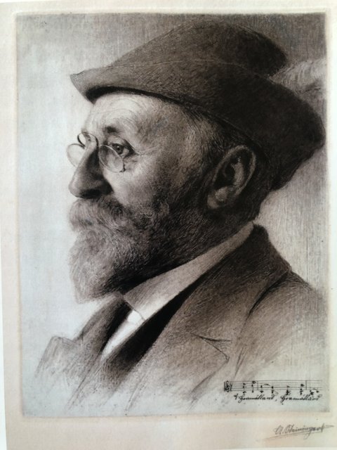 Hans Schnopfhagen war Volksmusiker und Mundartdichter aus Oberneukirchen.