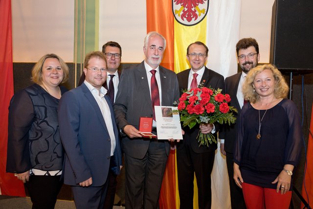 LR Kathrin Schindele, Vizebürgermeister Herzogenburg Mag. Christoph Artner, NR Robert Laimer, Bürgermeister HR Franz Zwicker, Bezirksparteivorsitzender Mag. Matthias Stadler, Regionalgeschäftsführer Harald Ludwig, BR Eva Prischl