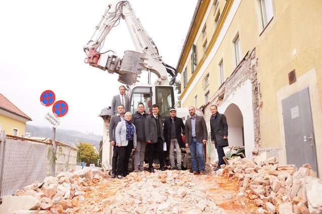 Offiziell präsentiert wurde das neue Projekt am vergangenen Mittwoch direkt an der Baustelle Wiener Straße 18