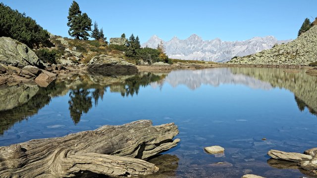 So sah der See im Oktober 2017 aus.