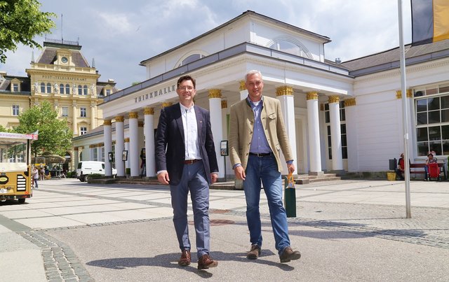 Gruber und Köhl vom TVB Bad Ischl.