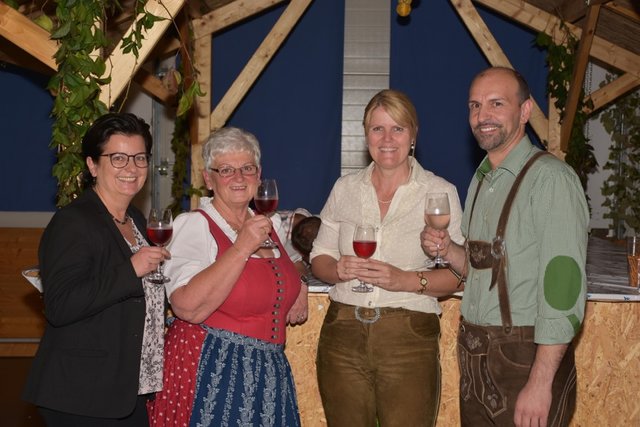 V.l.: Bettina Stadlbauer, Gitti Oberlininger, Gabriele Knauseder, Gerhard Rottinger