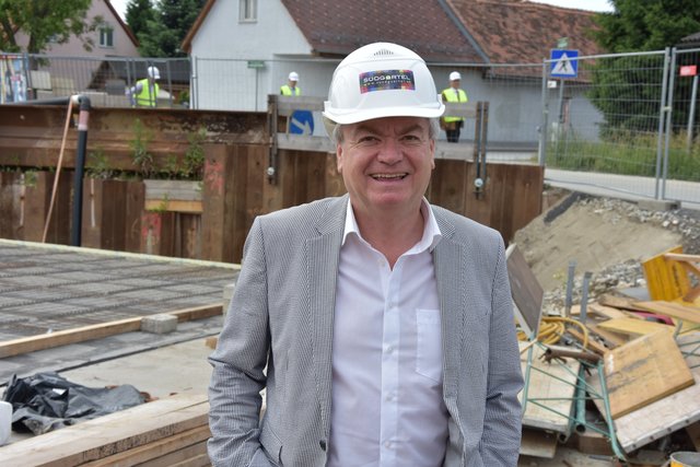 Verkehrslandesrat Anton Lang: "Investition sorgt für Verkehrssicherheit".