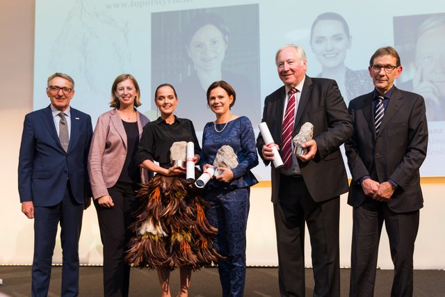 Gehören zu den Top of Styria 2018: Unternehmerin Monika Wieser-Kröpfl und Stardesignerin Eva Poleschinski standen in der Kategorie Handel, Dienstleistung und Tourismus ganz oben.