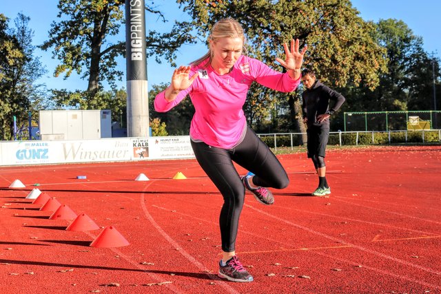 Diese Woche heisst es ‘Back in Action’ – so nennt sich nämlich der Test für Ariane Rädler
