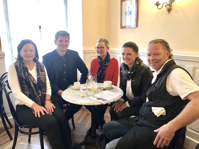 Christine Triebnig-Löffler, Axel Nemetz, Gyöngyver Peter, Bernadette Steurer-Weinwurm, Josef Enderlin