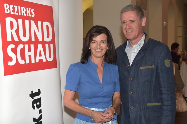 WKOÖ-Vizepräsidentin Margit Angerlehner und Gatte Walter.