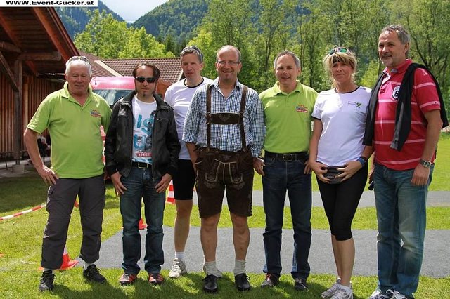 Das Team des Sportvereins Dellach Sektion Ausdauersport (Egelbert Brunner löste Helmut Jost als Nordic walking Chef ab)
