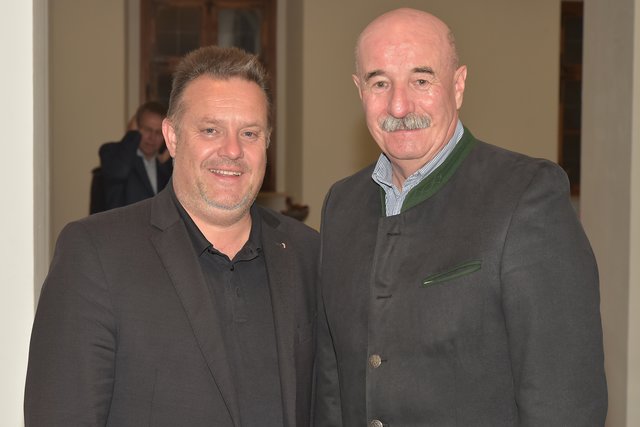 Rainhold Kräter (l.) und Manfred Benischko.