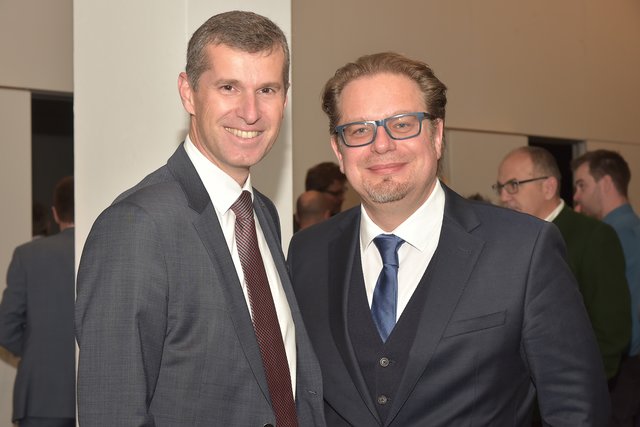 Robert Preinfalk, RLB OÖ, BRS- Geschäftsführer Thomas Reiter.