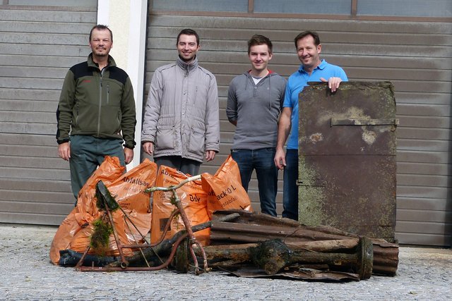 Herbert Redtenbacher, Markus Radaelli, Philip Pawluk und Kurt Pawluk  | Foto: SPÖ Roßleithen