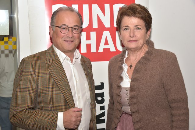 Marcus Mautner Markhof,
Landtagsabg. Martina Pühringer.