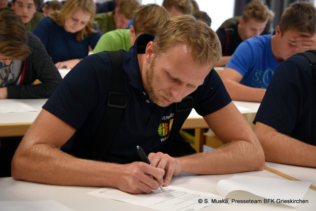 Schriftliche Prüfung.