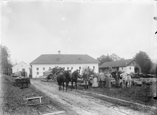 Sägewerk Plankenmühle in Schlierbach