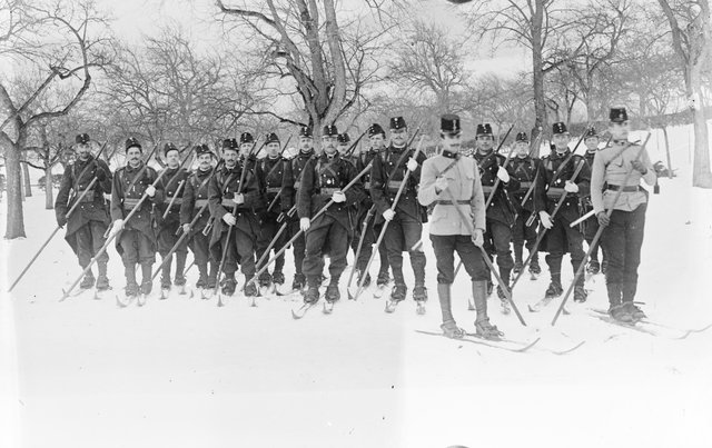 Kaiserjäger auf Ski