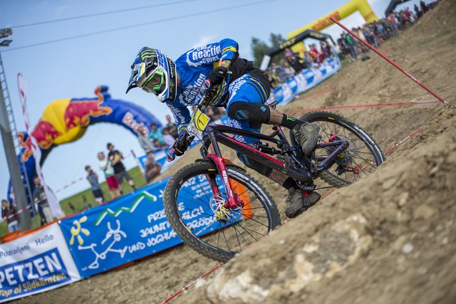 Erstmals machten heuer die Enduro World Series Station auf der Petzen
