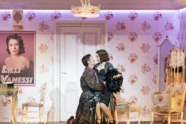 Marc Lamberty (Fred Graham/Petruchio), Katja Berg (Lilli Vanessi/Katharina)  | Foto: © Werner Kmetitsch 