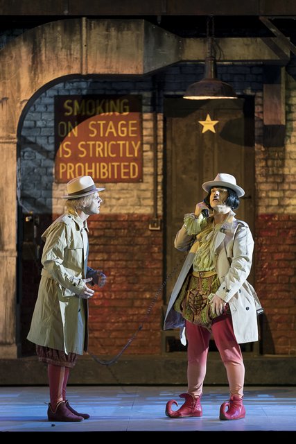 Sie waren Traumhaft! Sven Fliege (Zweiter Ganove), Martin Fournier (Erster Ganove)  | Foto: © Werner Kmetitsch 