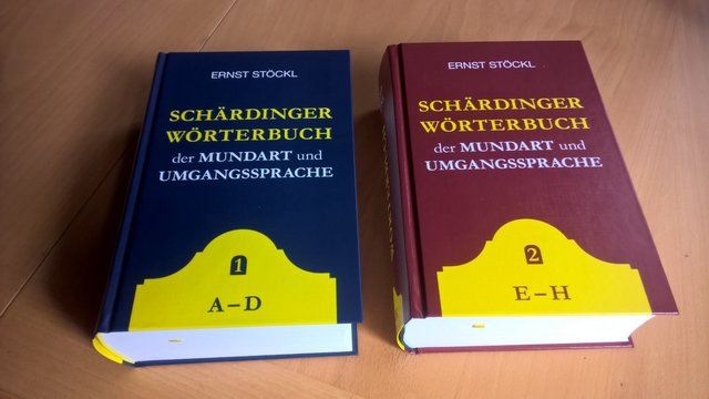 Der zweite Teil des Schärdinger Wörterbuchs für Mundart und Umgangssprache ist erschienen.