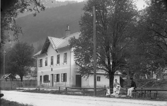 Posthaltestelle Pillinger, vermutlich Schinagl Klaus