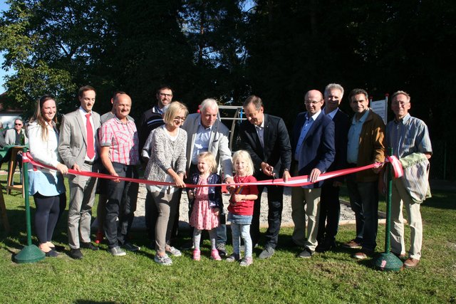 Der Generationen-Fitnesspark motiviert zur Bewegung.
