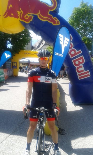 <f>Polizist Josef Grabner</f> ist auch Rennradfahrer.
