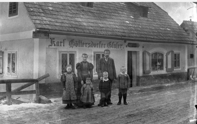  Karl Göttersdorfer, Glaser in Grünburg